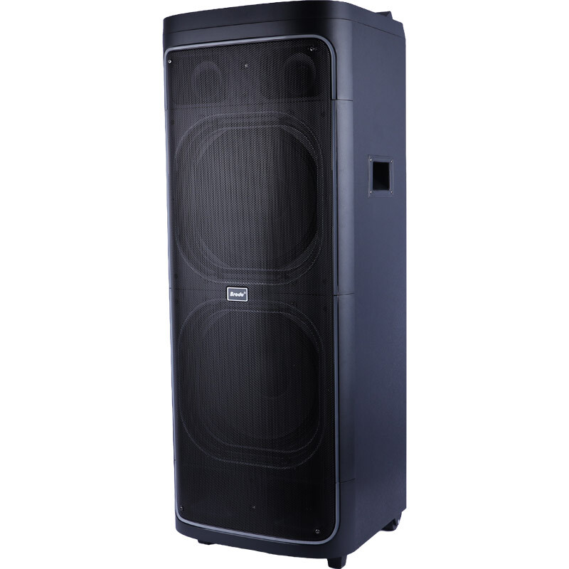 اسپیکر چمدانی بلوتوثی برودو BTS-2242 + میکروفون و ریموت کنترل - 5