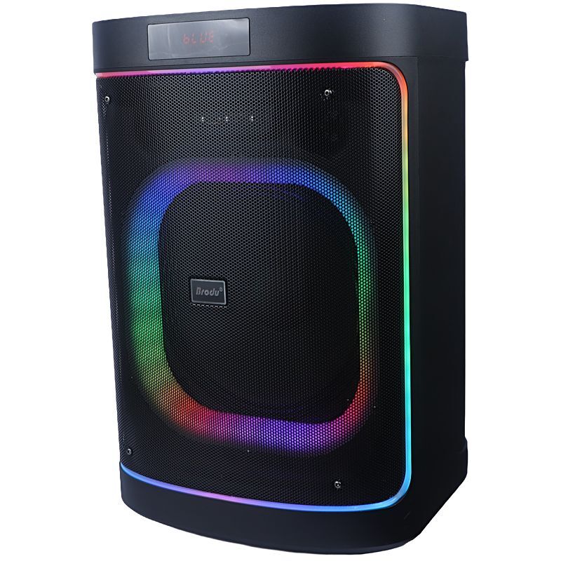 اسپیکر چمدانی بلوتوثی برودو BTS-2248 + میکروفون و ریموت کنترل - 4