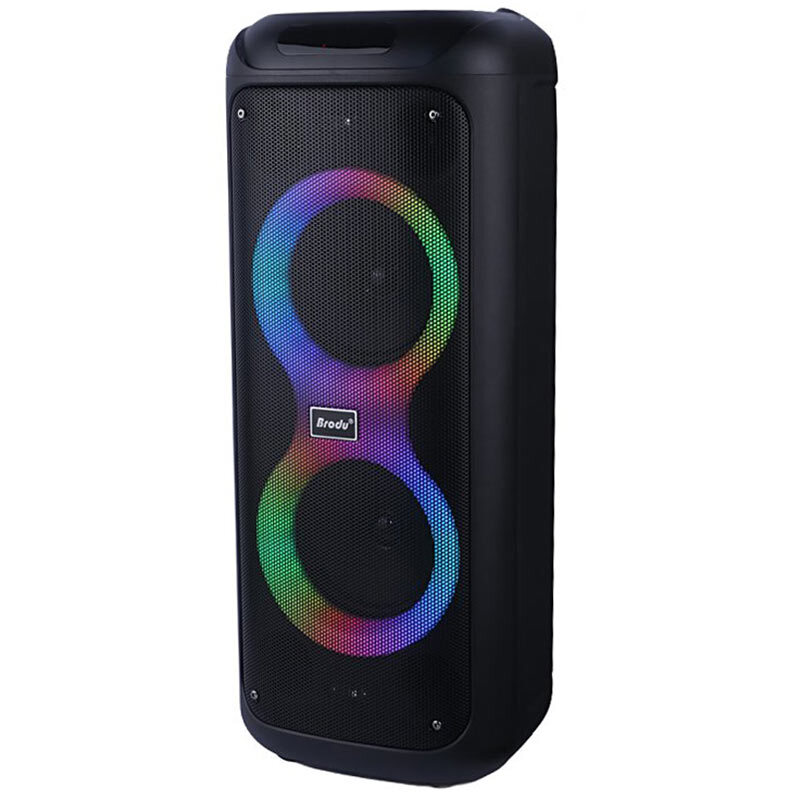 اسپیکر چمدانی بلوتوثی برودو BTS-2258 + میکروفون - 3