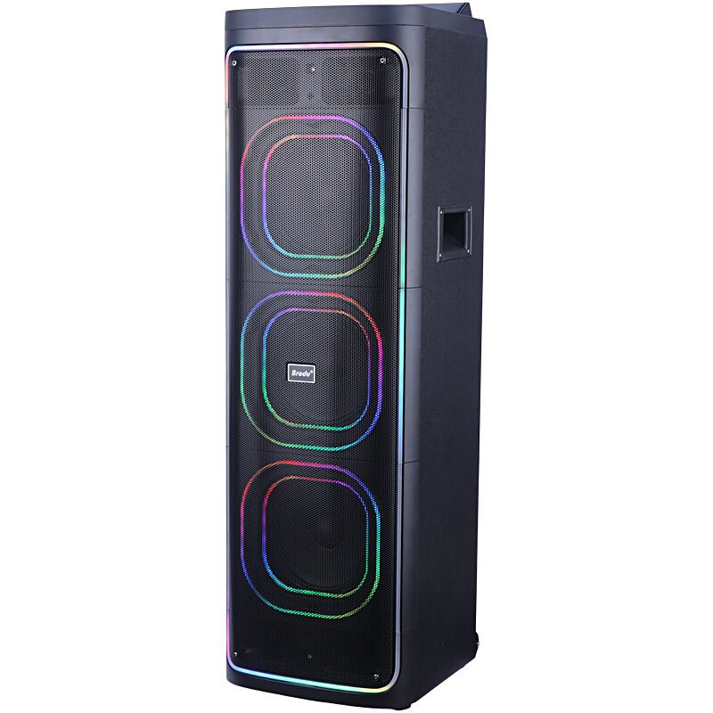 اسپیکر چمدانی بلوتوثی برودو BTS-2270 + میکروفون و ریموت کنترل - 5