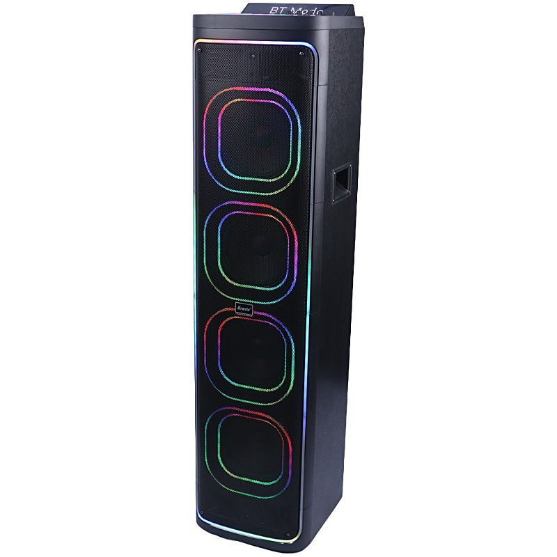 اسپیکر چمدانی بلوتوثی برودو BTS-2271 + ریموت کنترل و میکروفون - 2