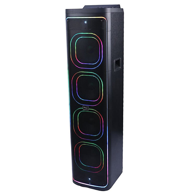اسپیکر چمدانی بلوتوثی برودو BTS-2271 + ریموت کنترل و میکروفون - 3