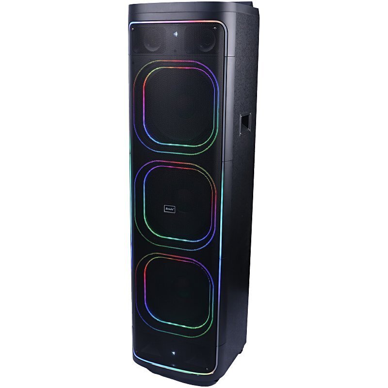 اسپیکر چمدانی بلوتوثی برودو BTS-2272 + میکروفون و ریموت کنترل - 4
