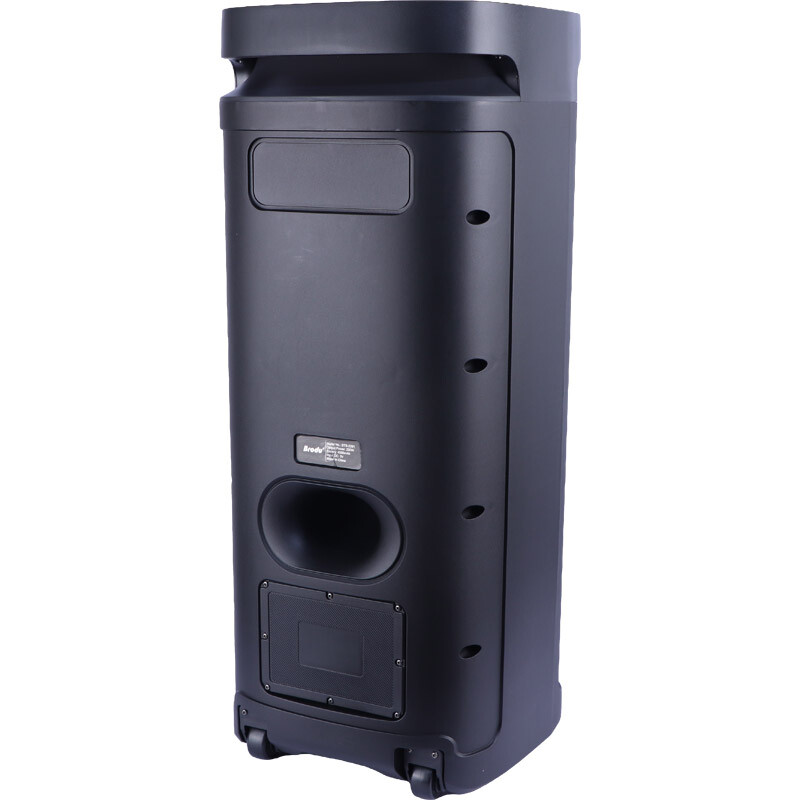 اسپیکر چمدانی بلوتوثی برودو BTS-2291 + میکروفون و ریموت کنترل - 6