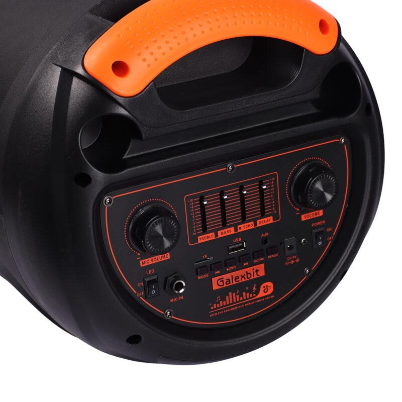 اسپیکر چمدانی بلوتوثی گلکس بیت GS-42 + میکروفون و ریموت کنترل - 3