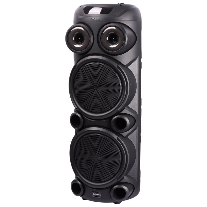 اسپیکر چمدانی بلوتوثی گلکس بیت GS-43 + میکروفون و ریموت کنترل - 5