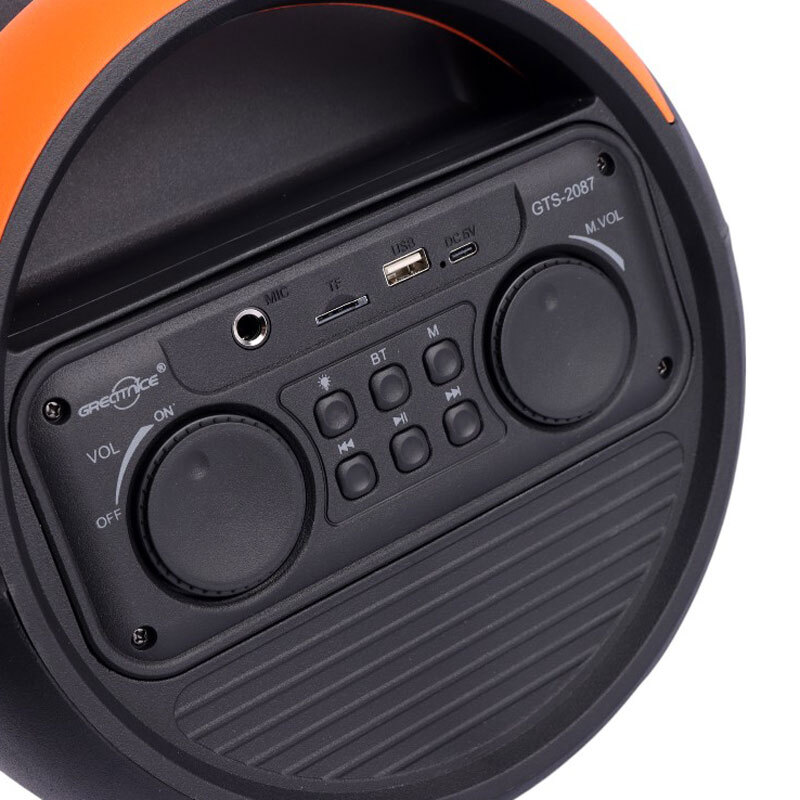 اسپیکر چمدانی بلوتوثی گریت نایس GTS-2087 + میکروفون - 5
