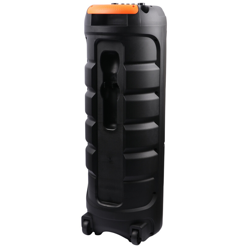 اسپیکر چمدانی بلوتوثی GY-8822G + میکروفون و ریموت کنترل - 4