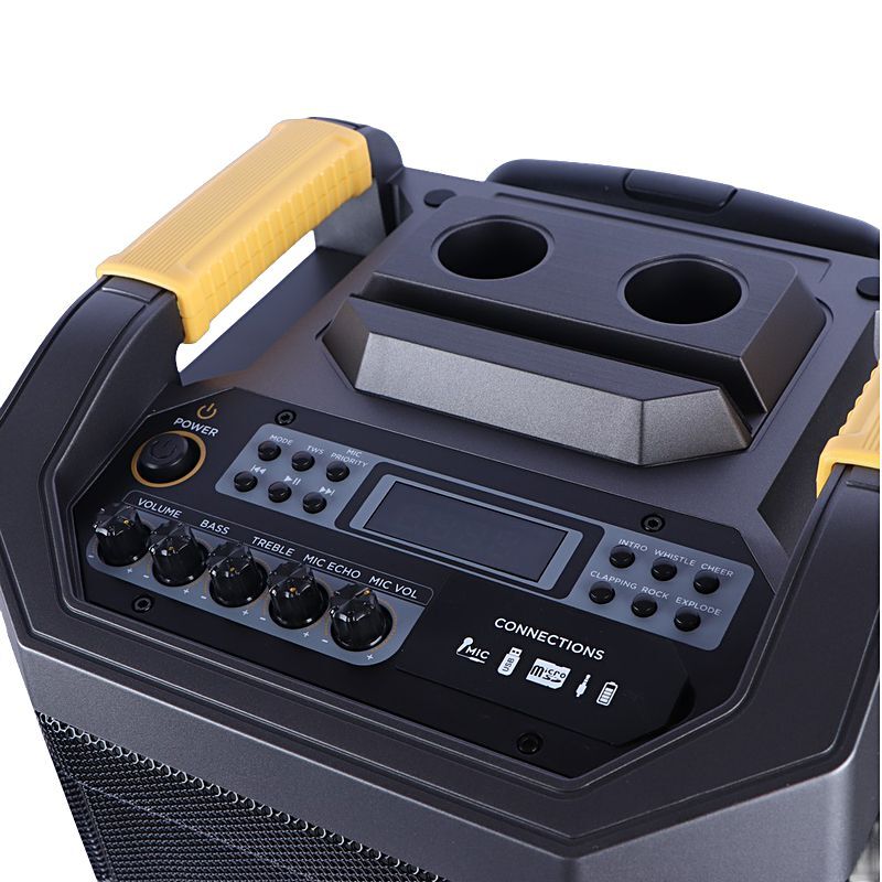 اسپیکر چمدانی بلوتوثی کداک RTS-4107 + میکروفون و ریموت کنترل - 4