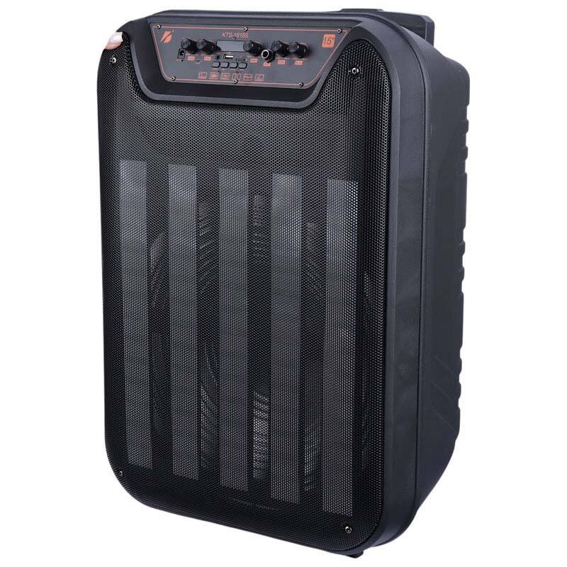 اسپیکر چمدانی بلوتوثی کی برود KTS-1918S + میکروفون و ریموت کنترل - 7