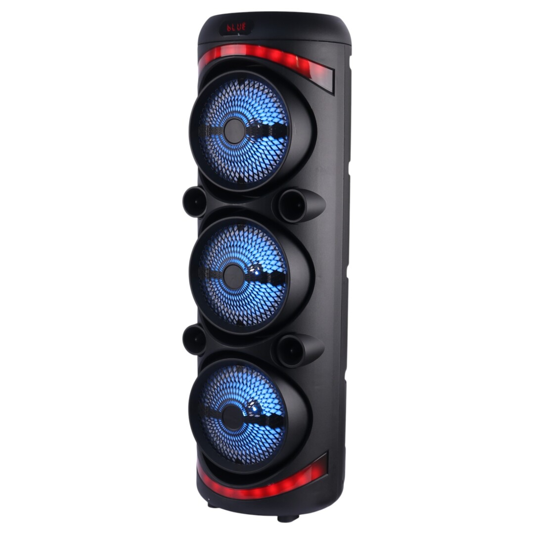 اسپیکر چمدانی بلوتوثی کی برود KTS-2143 + میکروفون - 6