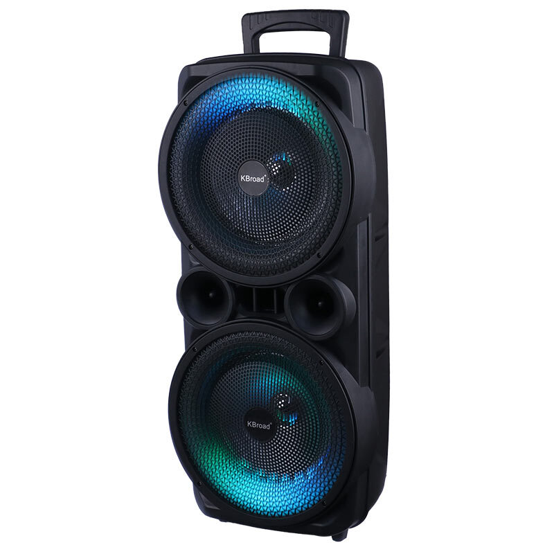 اسپیکر چمدانی بلوتوثی کی برود KTS-2465 + میکروفون - 3