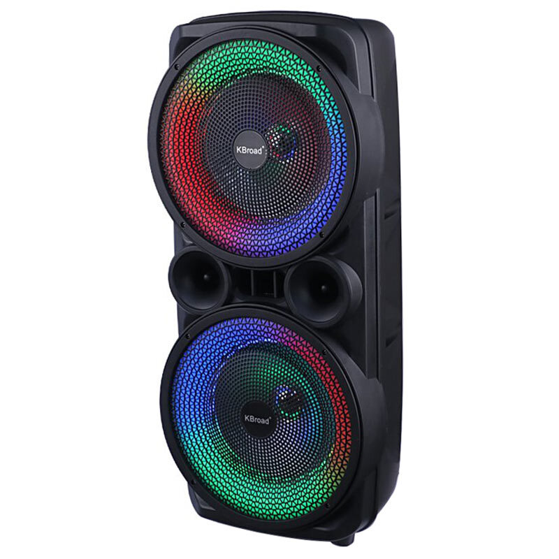 اسپیکر چمدانی بلوتوثی کی برود KTS-2465 + میکروفون - 5