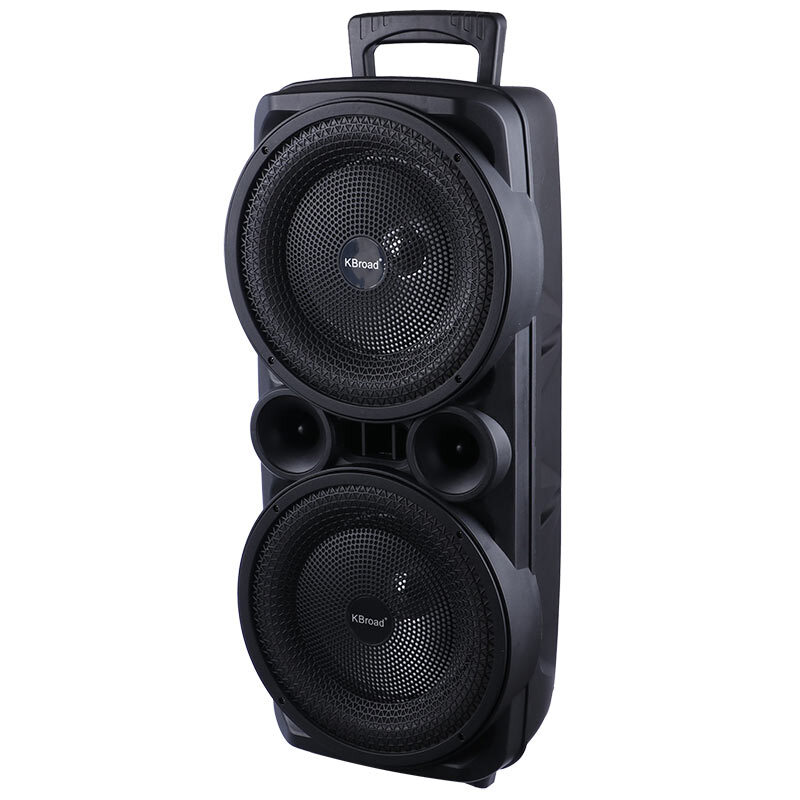 اسپیکر چمدانی بلوتوثی کی برود KTS-2465 + میکروفون - 7