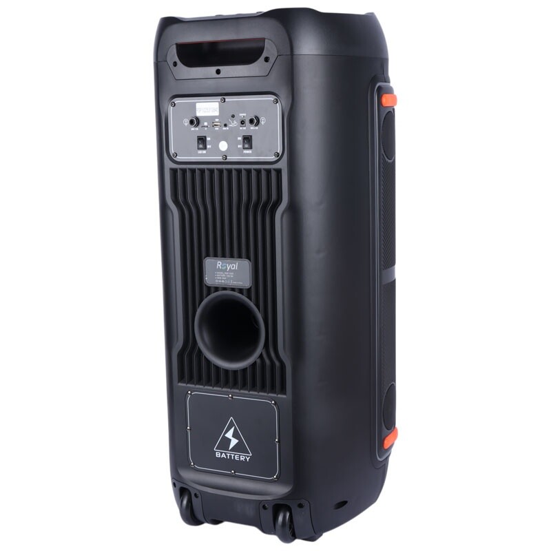 اسپیکر چمدانی بلوتوثی رویال Partybox RSB-1025 + میکروفون و ریموت کنترل - 3