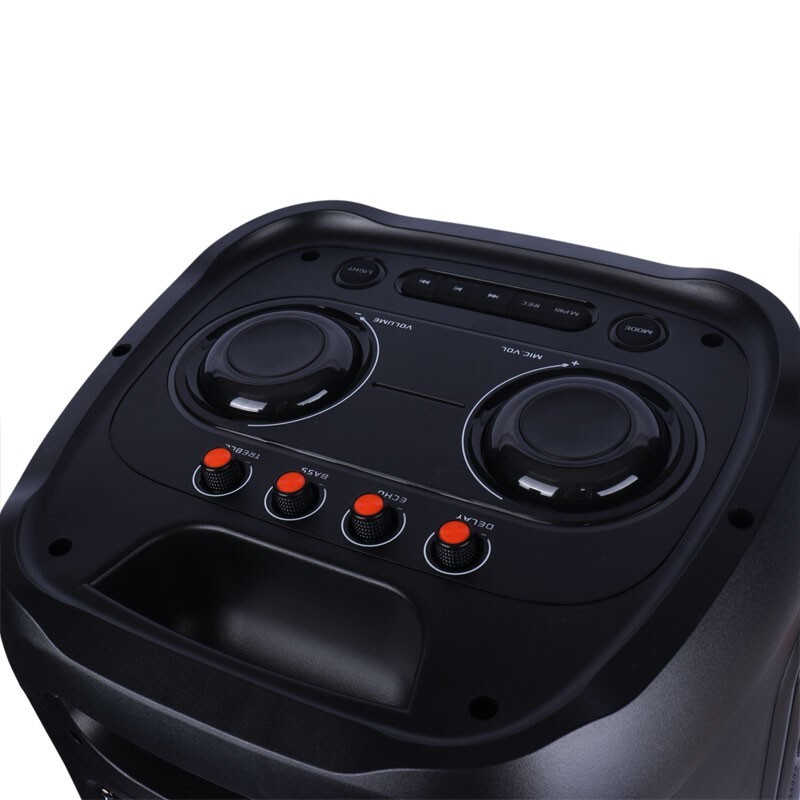 اسپیکر چمدانی بلوتوثی رویال Partybox RSB-1025 + میکروفون و ریموت کنترل - 5