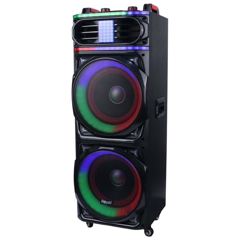 اسپیکر چمدانی بلوتوثی رویال Partybox RSB-1230 + میکروفون و ریموت کنترل - 3