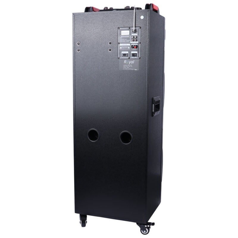 اسپیکر چمدانی بلوتوثی رویال Partybox RSB-1230 + میکروفون و ریموت کنترل - 4