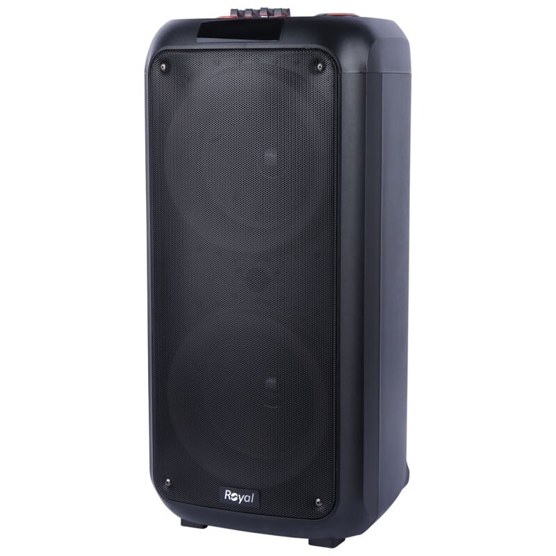 اسپیکر چمدانی بلوتوثی رویال RSP-810 + میکروفون و ریموت کنترل - 2