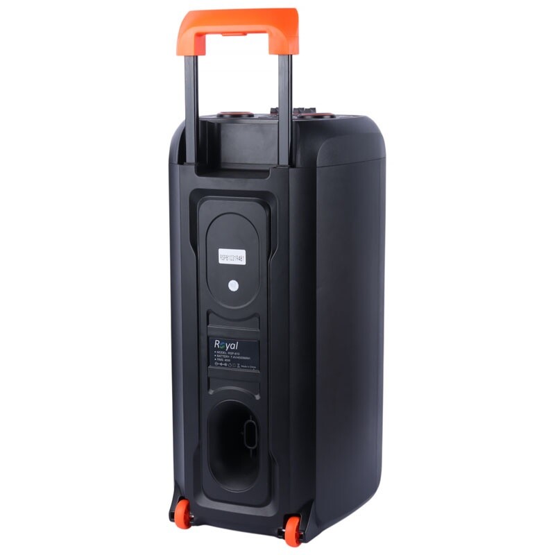 اسپیکر چمدانی بلوتوثی رویال RSP-810 + میکروفون و ریموت کنترل - 6