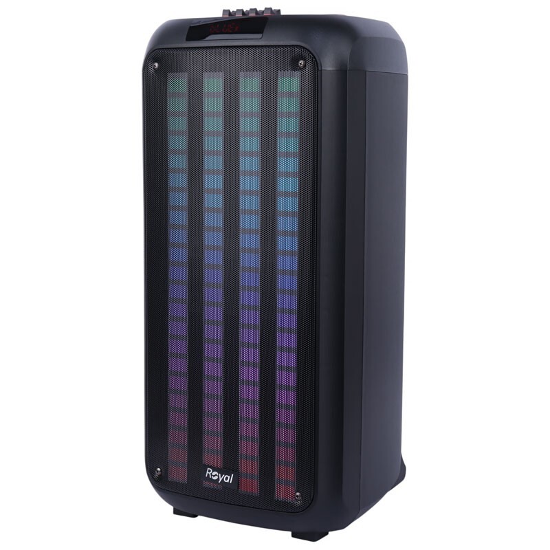 اسپیکر چمدانی بلوتوثی رویال RSP-820 + میکروفون و ریموت کنترل - 3