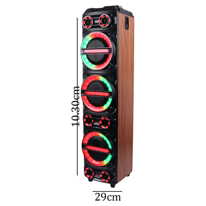 اسپیکر چمدانی بلوتوثی سینگ ای ZQS8315 + میکروفون و ریموت کنترل - 7