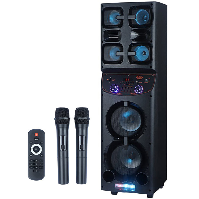 اسپیکر چمدانی بلوتوثی سینگ ای ZQS9602 + میکروفون و ریموت کنترل - 3