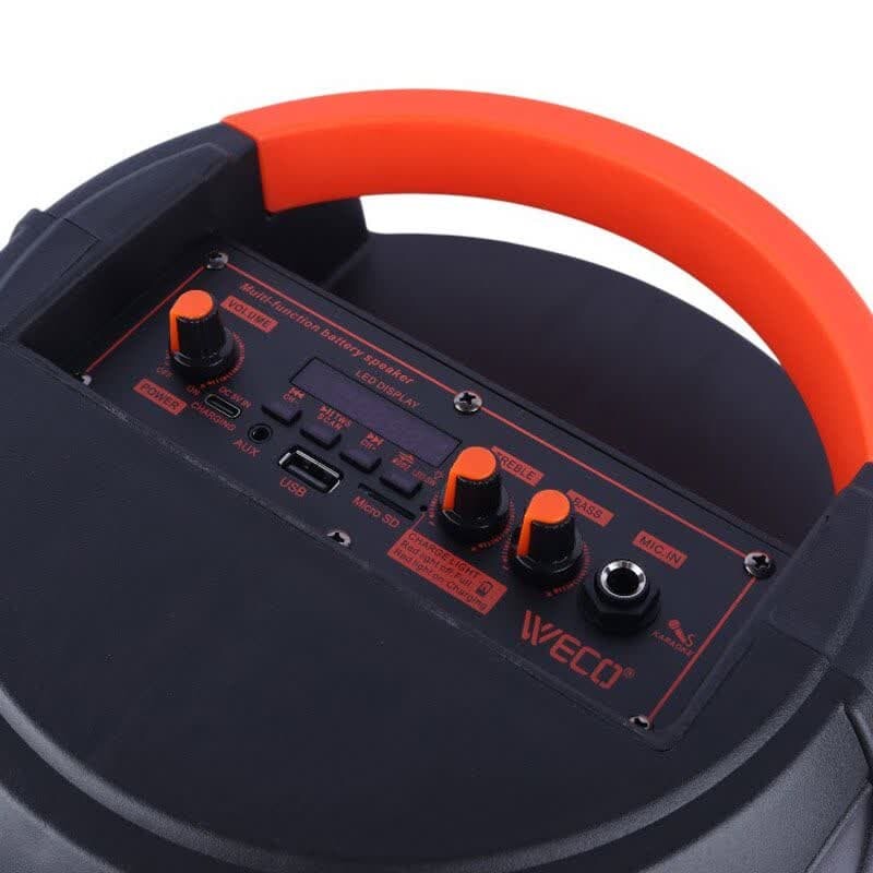 اسپیکر چمدانی بلوتوثی ویکو WECO-110 + ریموت کنترل - 7