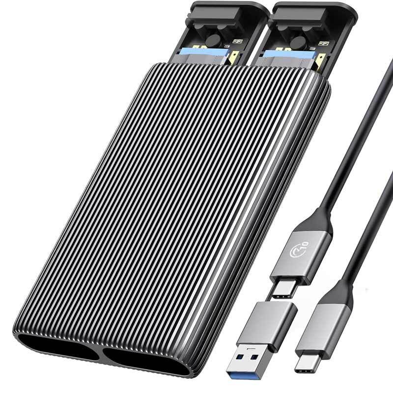 باکس هارد 2 سینی M.2 NVMe SSD اوریکو AM2C3-2N - 4