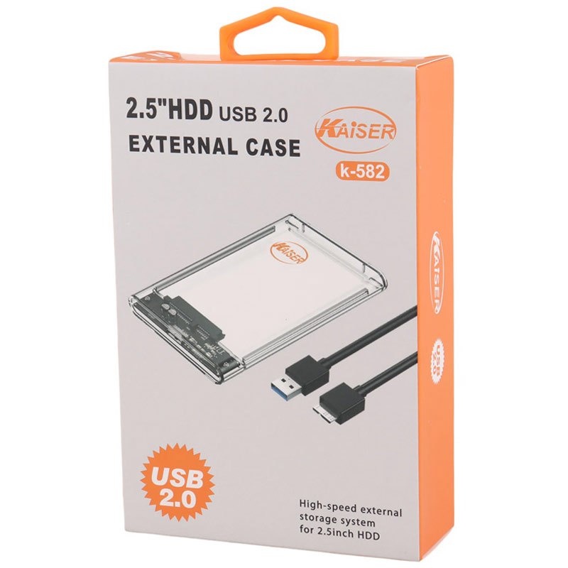 باکس هارد 2.5 اینچی HDD کایزر K-582 - 2
