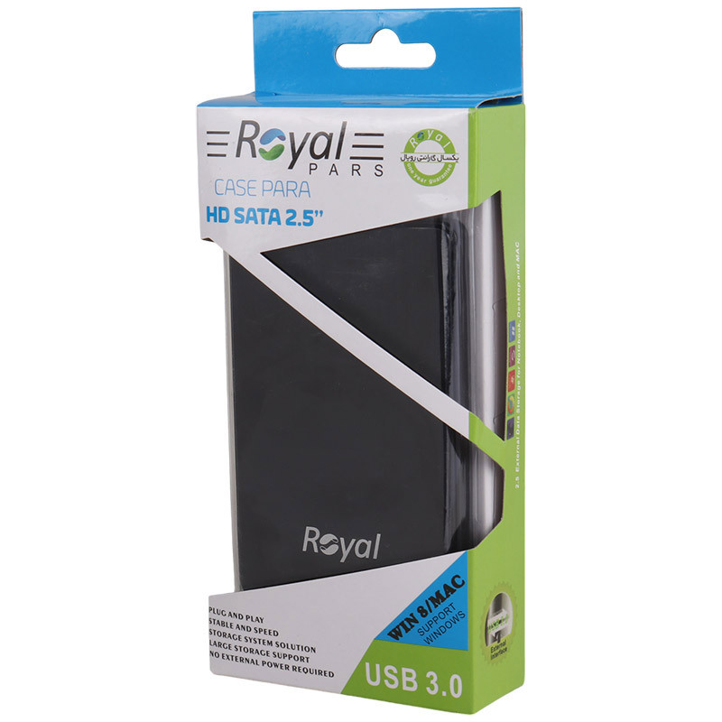 باکس هارد 2.5 اینچی HDD رویال ET-H2536 - 2