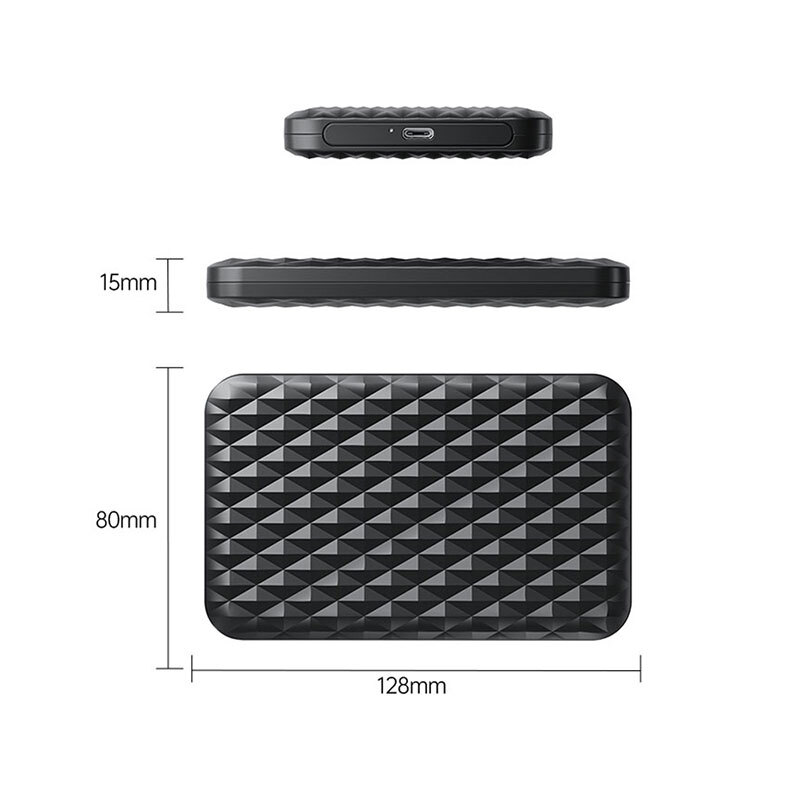 باکس هارد 2.5 اینچی HDD/SSD اوریکو 2520C3 - 4