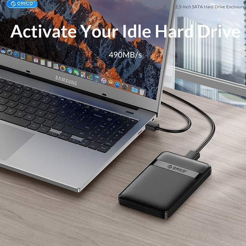 باکس هارد 2.5 اینچی HDD/SSD اوریکو 2577C3-V1 - 5