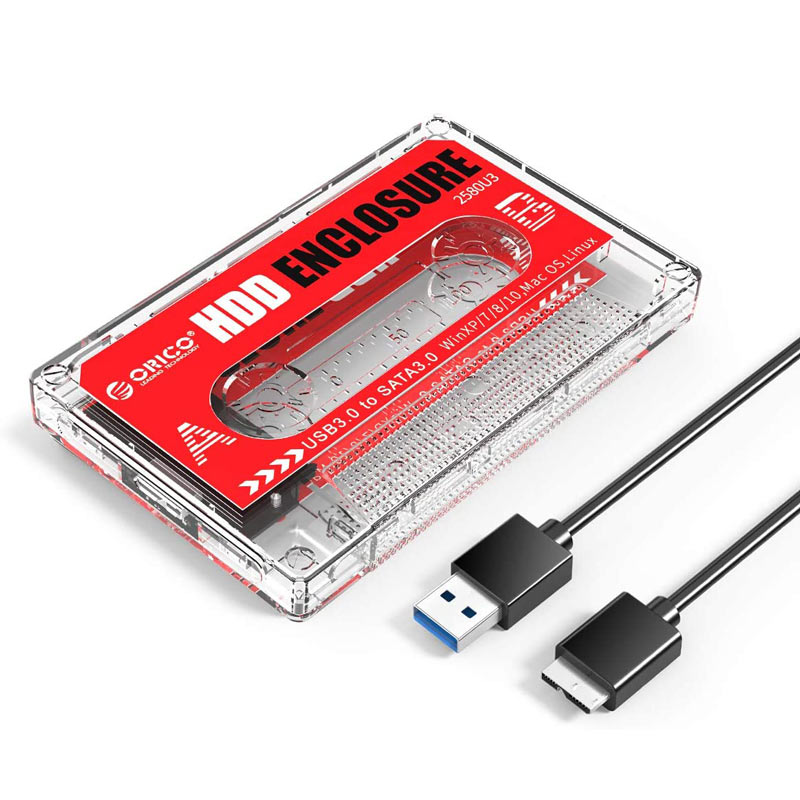 باکس هارد 2.5 اینچی HDD/SSD اوریکو 2580U3 - 5