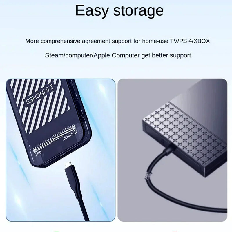 باکس هارد 2.5 اینچی HDD/SSD اوریکو 2599C3-CR - 6