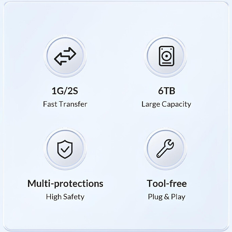 باکس هارد 2.5 اینچی HDD/SSD اوریکو DZ25C3-CR - 6