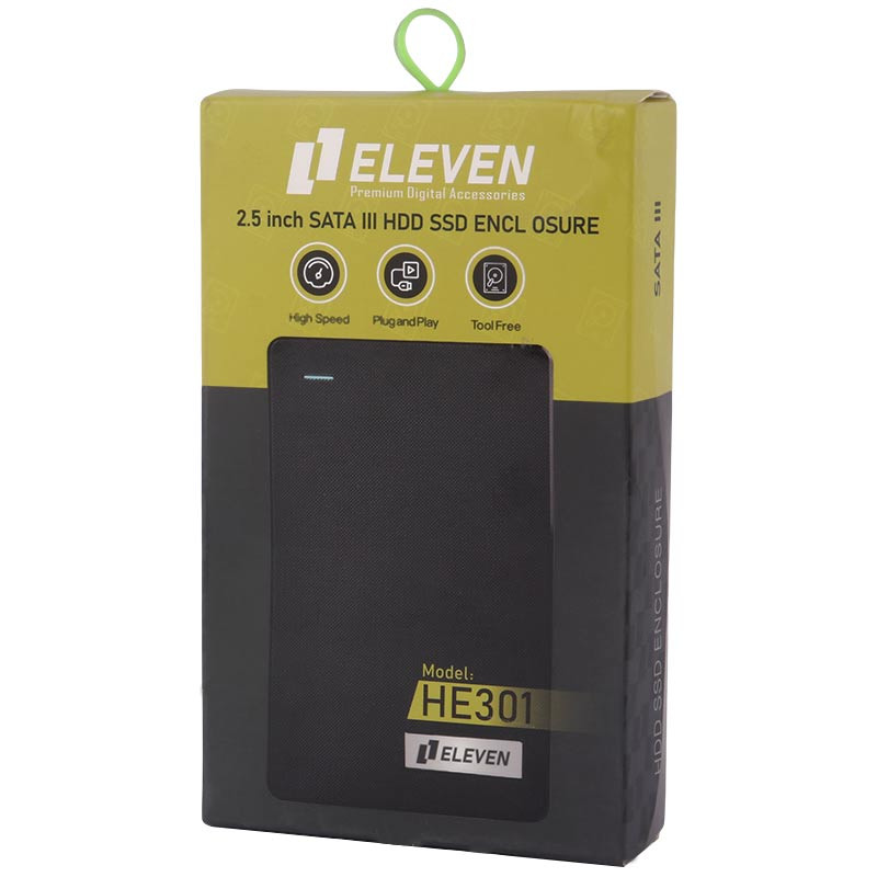 باکس هارد 2.5 اینچی HDD/SSD ایلون HE301 - 2