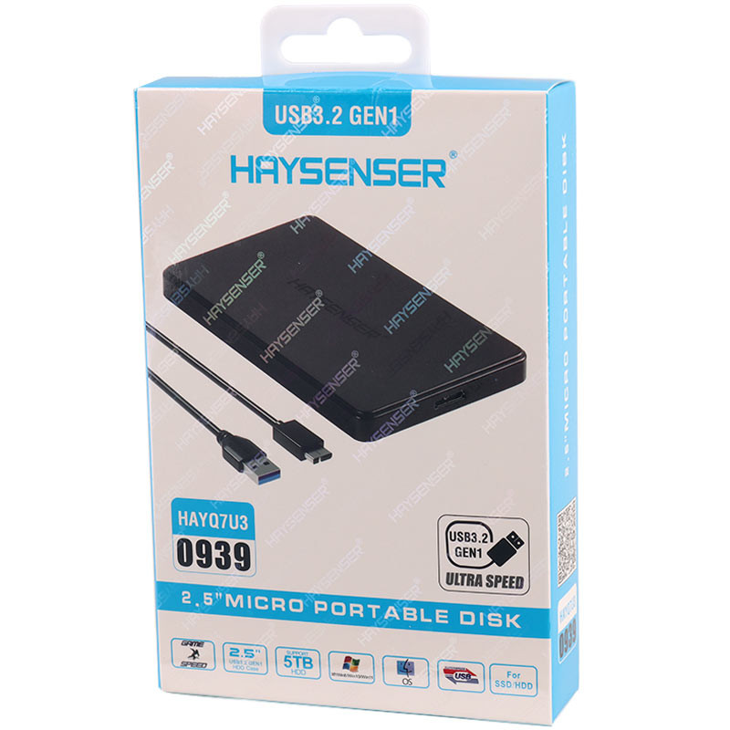 باکس هارد 2.5 اینچی HDD/SSD هایسنسر HAYQ7U3 0939 - 2