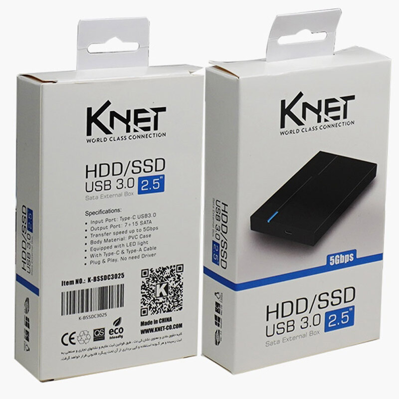 باکس هارد 2.5 اینچی HDD/SSD کی نت K-B204 - 4