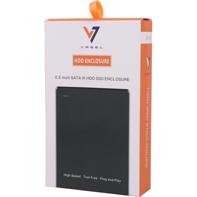 باکس هارد 2.5 اینچی HDD/SSD واصل VSL-T9TC - 7