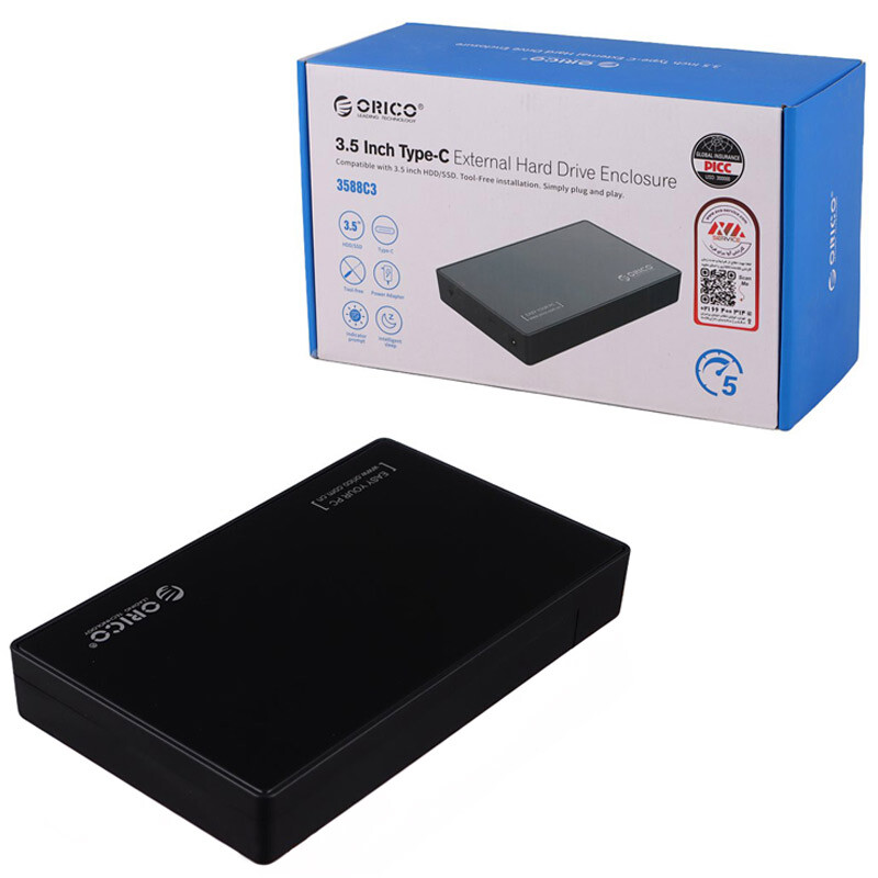 باکس هارد 3.5 اینچی HDD/SSD اوریکو 3588C3