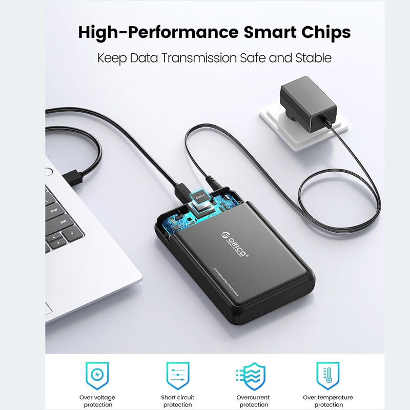 باکس هارد 3.5 اینچی HDD/SSD اوریکو DDL35-U3 - 5