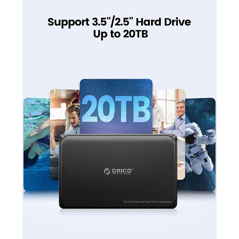 باکس هارد 3.5 اینچی HDD/SSD اوریکو DDW35-U3 - 5