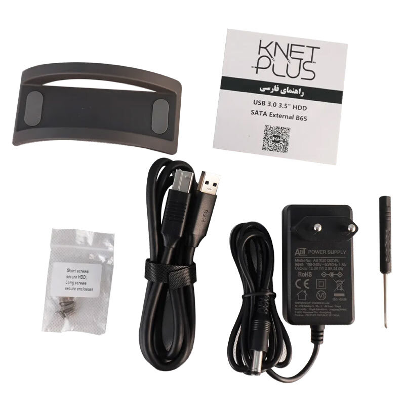 باکس هارد 3.5 اینچی HDD/SSD کی نت پلاس KP-B65 - 7