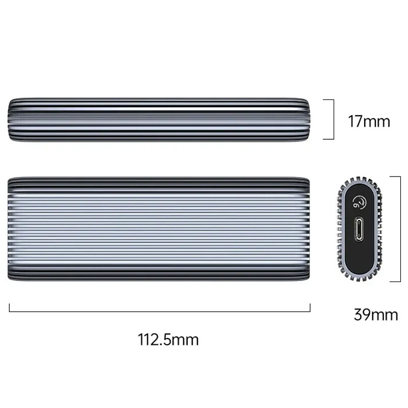 باکس هارد M.2 NVMe SSD اوریکو AM2C3-G2 - 4