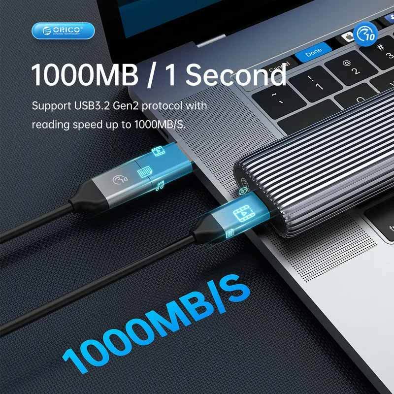 باکس هارد M.2 NVMe SSD اوریکو AM2C3-G2 - 6