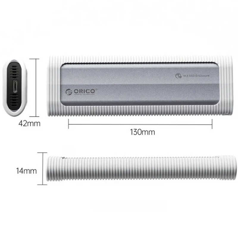 باکس هارد M.2 NVMe SSD اوریکو AXM2S-G2 - 8
