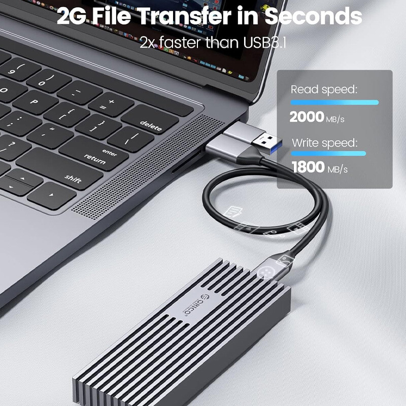 باکس هارد M.2 NVMe SSD اوریکو M233C3-G4 - 3