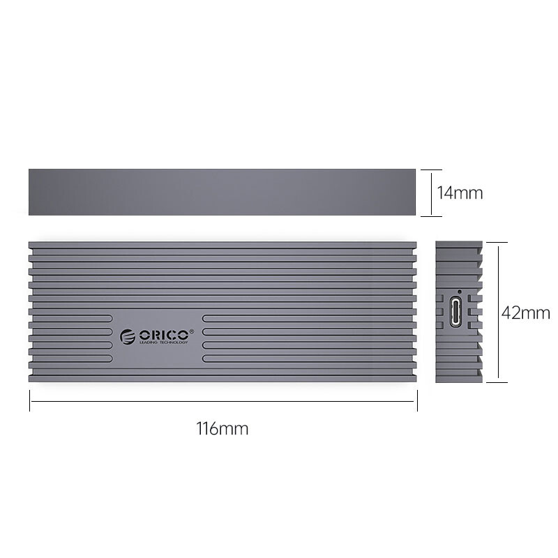 باکس هارد M.2 NVMe SSD اوریکو M233C3-G4 - 6