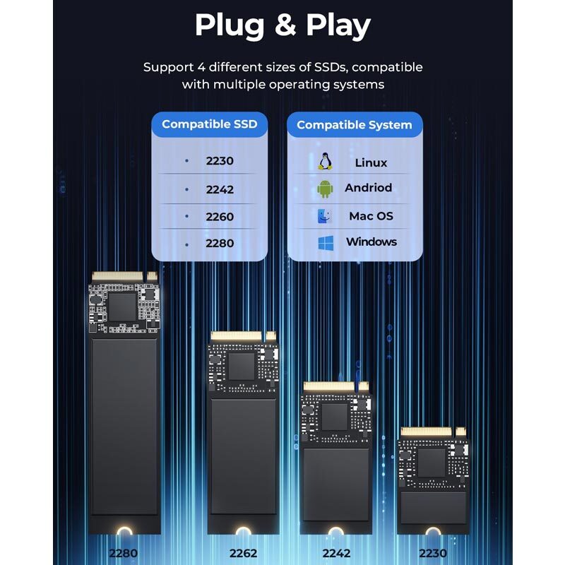 باکس هارد M.2 NVMe SSD اوریکو OXS2C3-G2 - 8